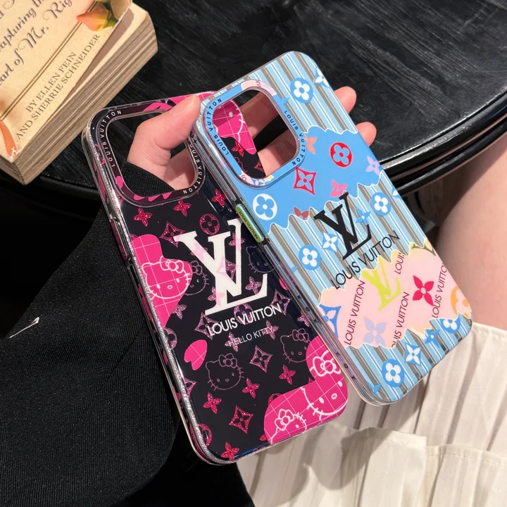 Louis Vuitton Black - Purple HelloKitty case，Louis Vuitton Blue Vertical Stripe case